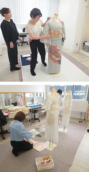 訪問着着付け画像です